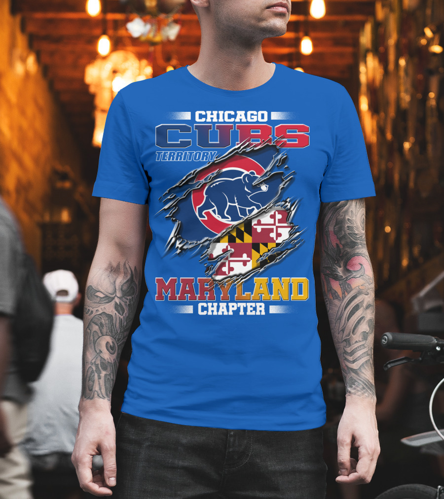 Chicago Cubs Territory Maryland Chapter T-Shirt