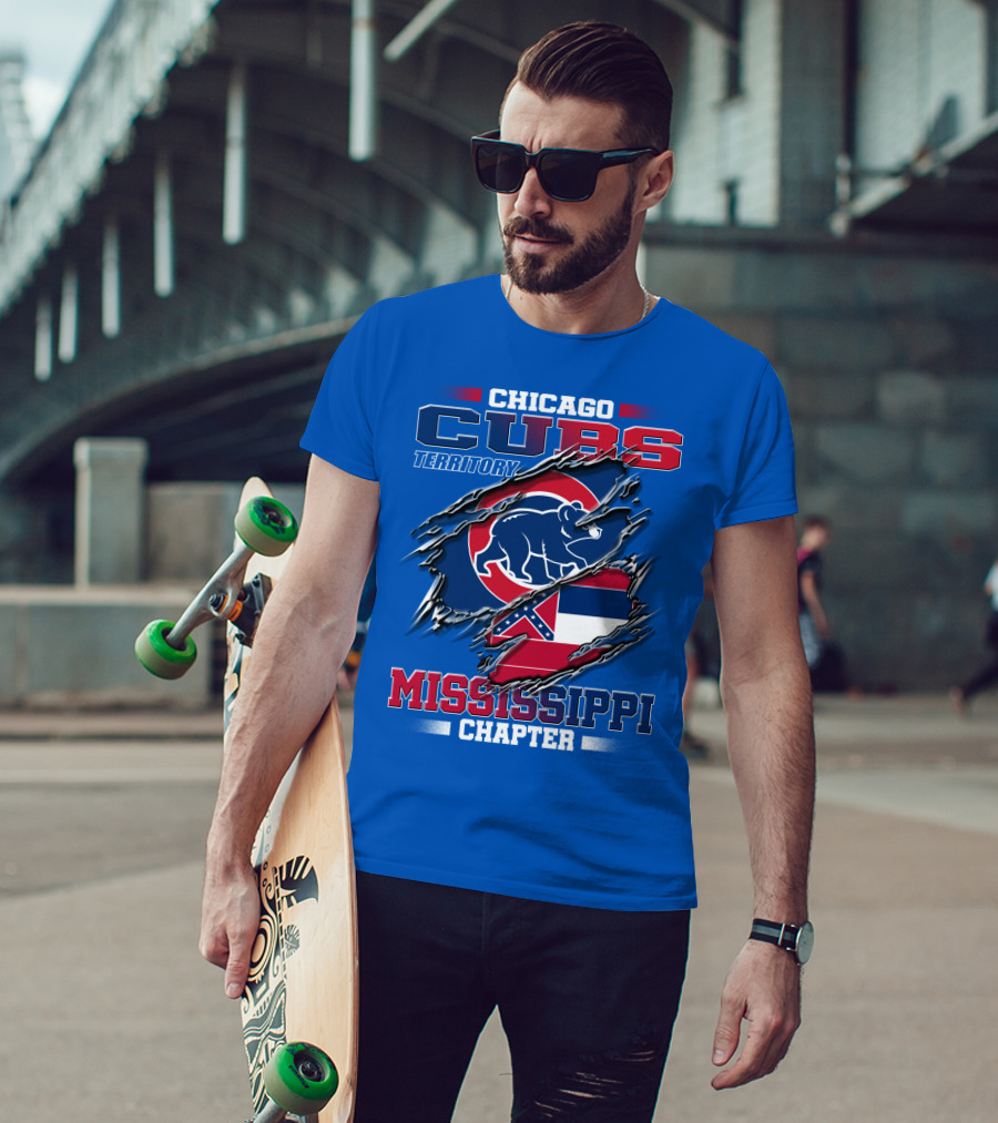 Chicago Cubs Territory Mississippi Chapter T-Shirt
