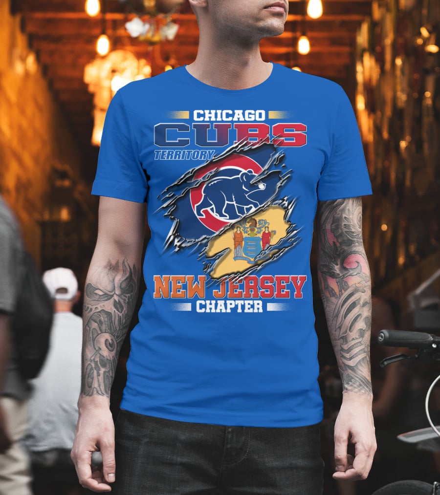 CHICAGO CUBS TERRITORY NEW JERSEY CHAPTER T-Shirt