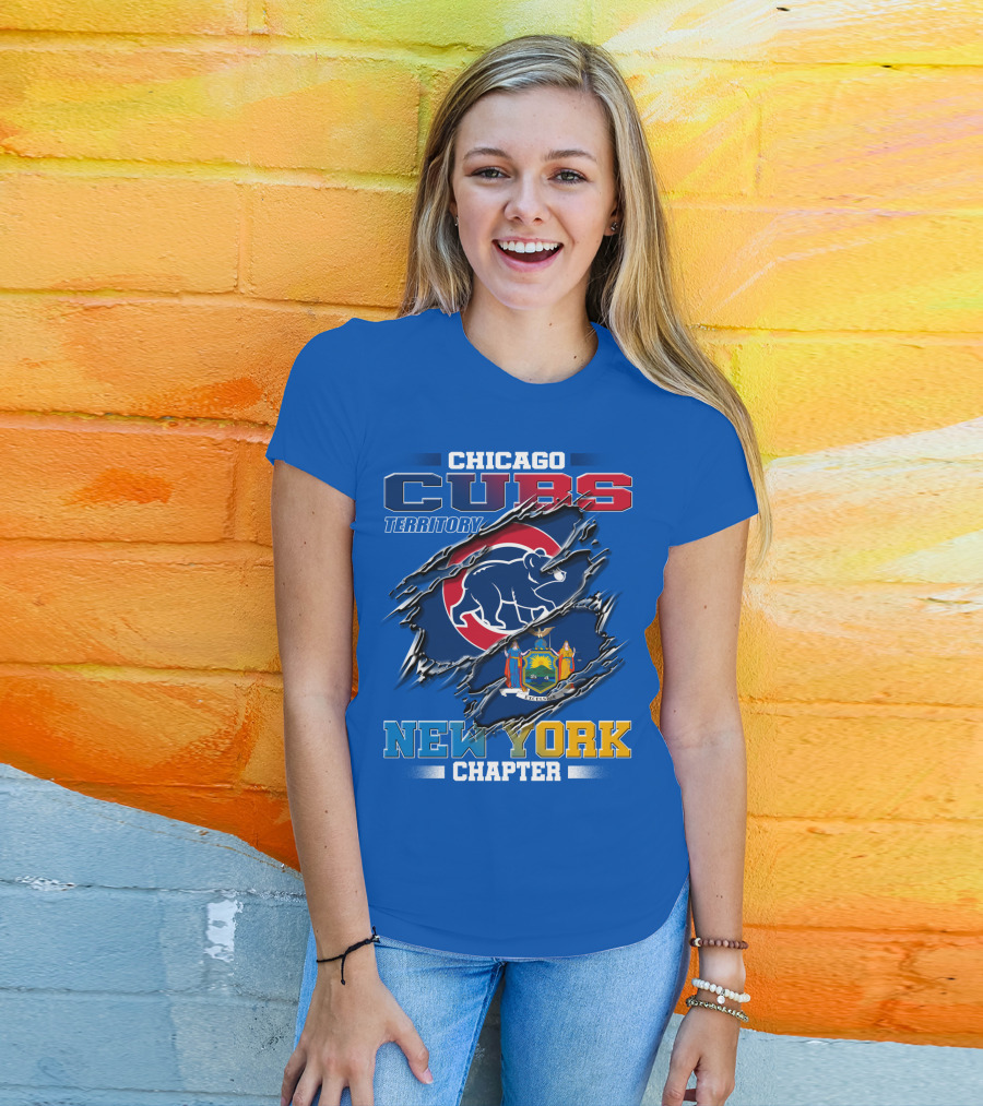 Chicago Cubs Territory New York Chapter T-Shirt