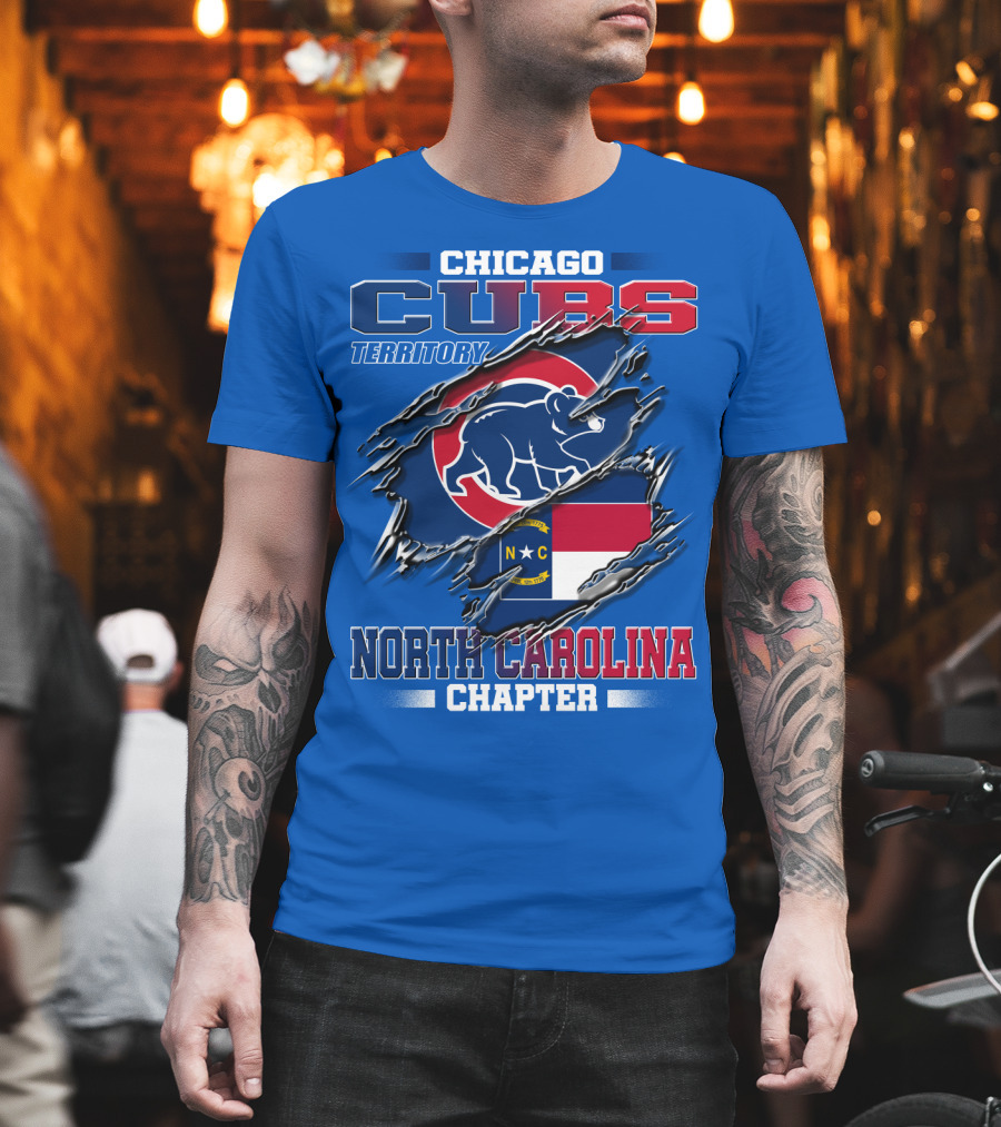 Chicago Cubs Territory North Carolina Chapter T-Shirt