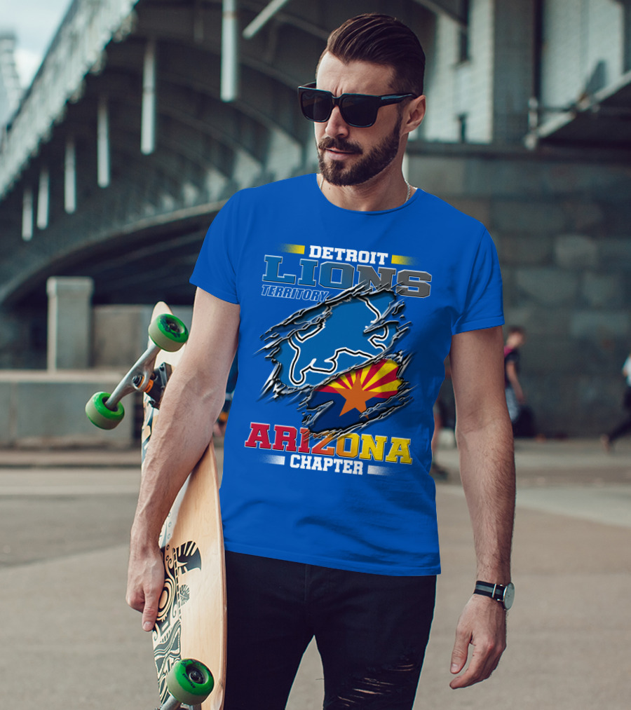 Detroit Lions Territory Arizona Chapter T-Shirt