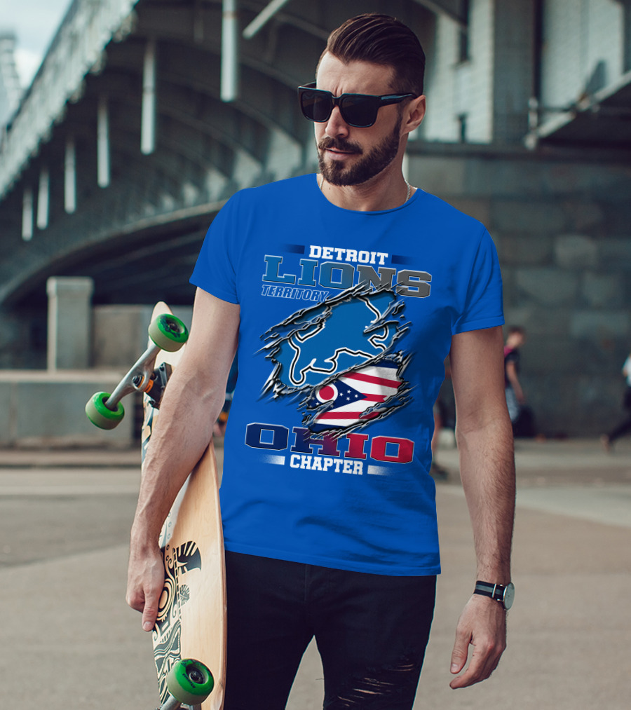 Detroit Lions Territory Ohio Chapter T-Shirt