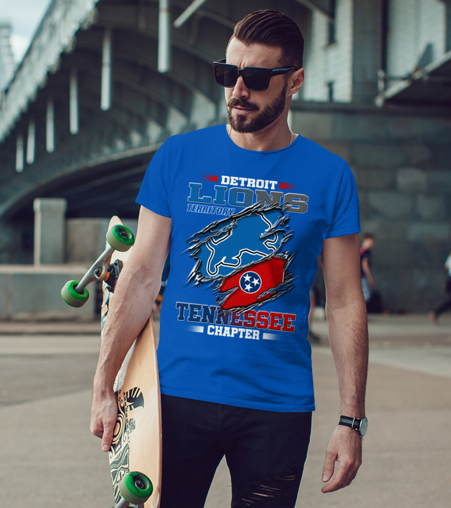 Detroit Lions Territory Tennessee Chapter T-Shirt