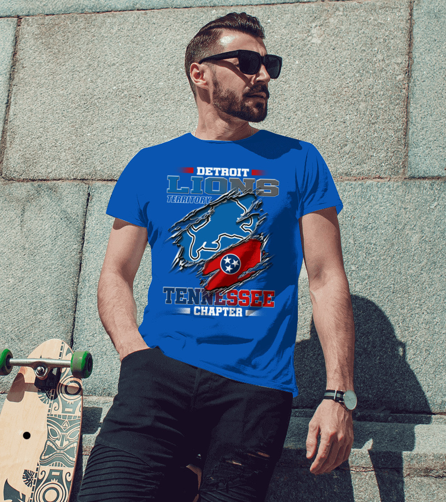 Detroit Lions Territory Tennessee Chapter T-Shirt