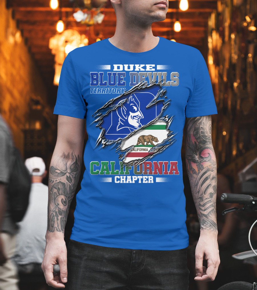 DUKE BLUE DEVILS TERRITORY CALIFORNIA CHAPTER T-Shirt