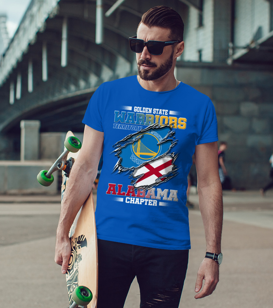Golden State Warriors Territory Alabama Chapter T-Shirt