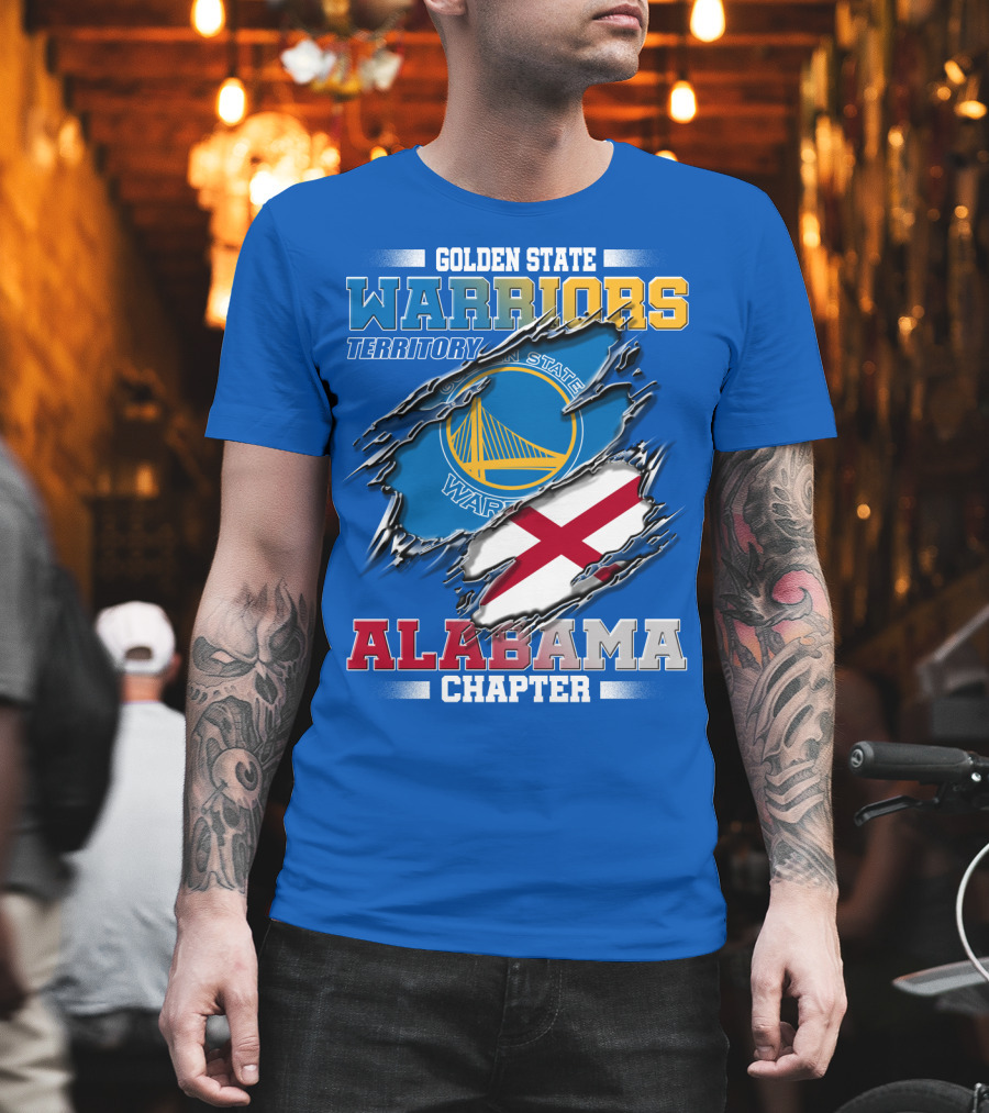 Golden State Warriors Territory Alabama Chapter T-Shirt