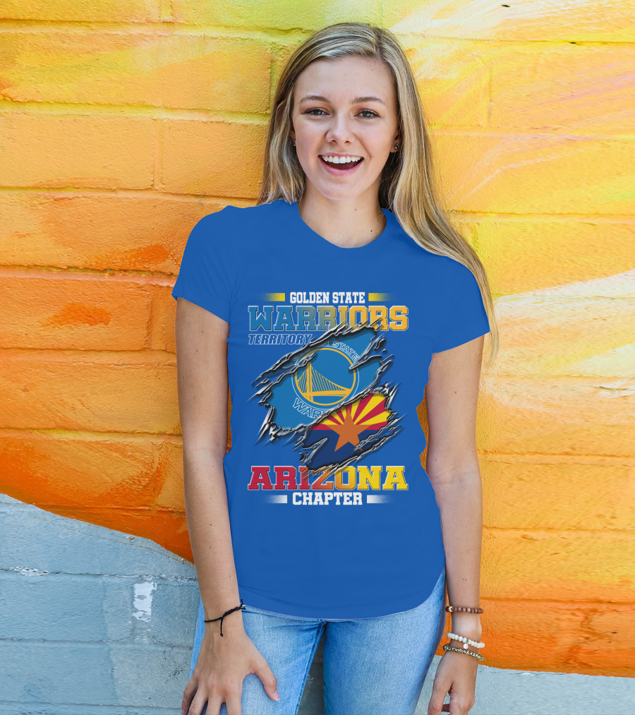 Golden State Warriors Territory Arizona Chapter T-Shirt
