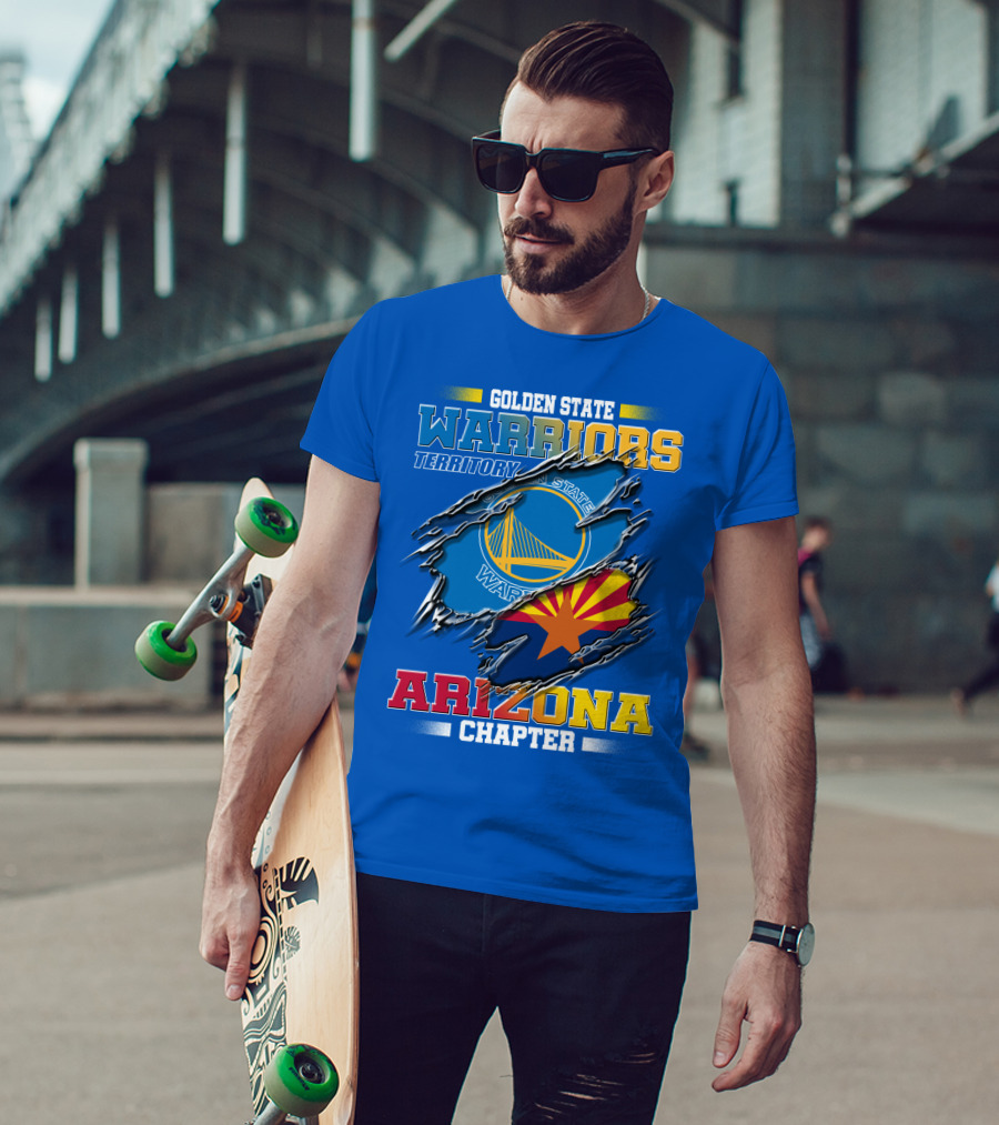 Golden State Warriors Territory Arizona Chapter T-Shirt