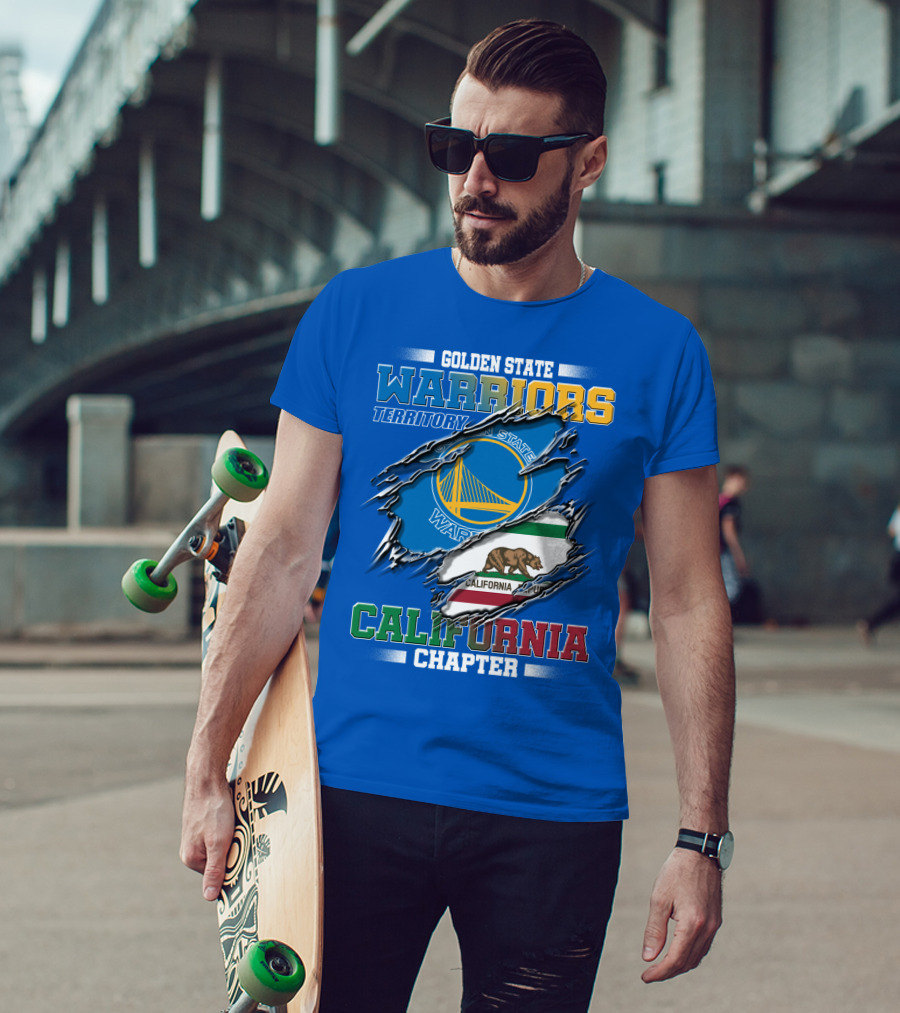 Golden State Warriors Territory California Chapter T-Shirt