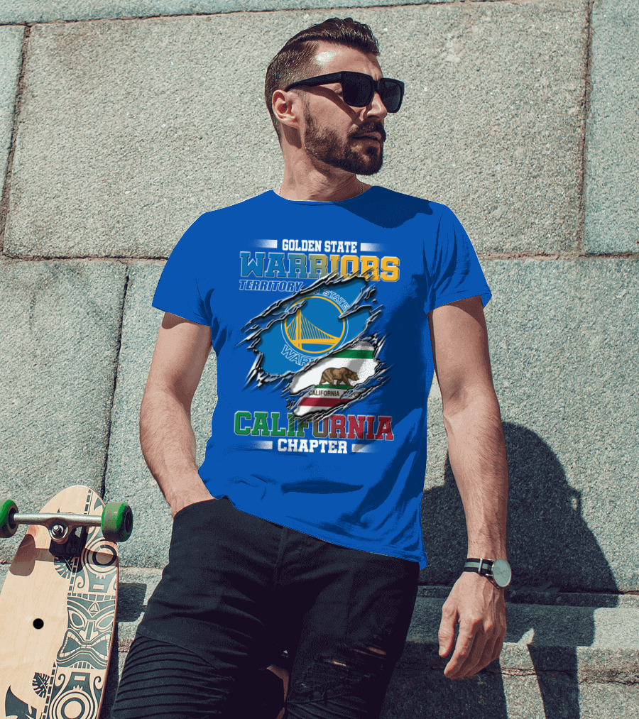 Golden State Warriors Territory California Chapter T-Shirt