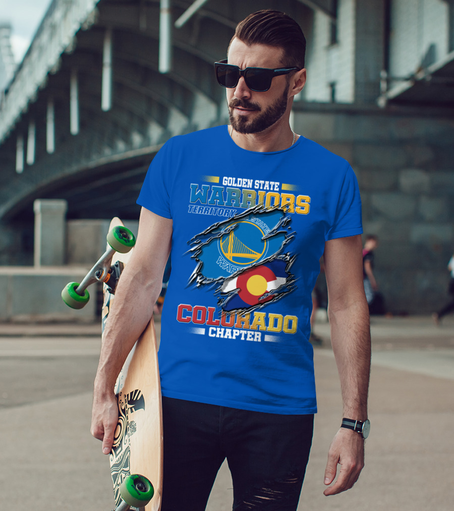 Golden State Warriors Territory Colorado Chapter T-Shirt