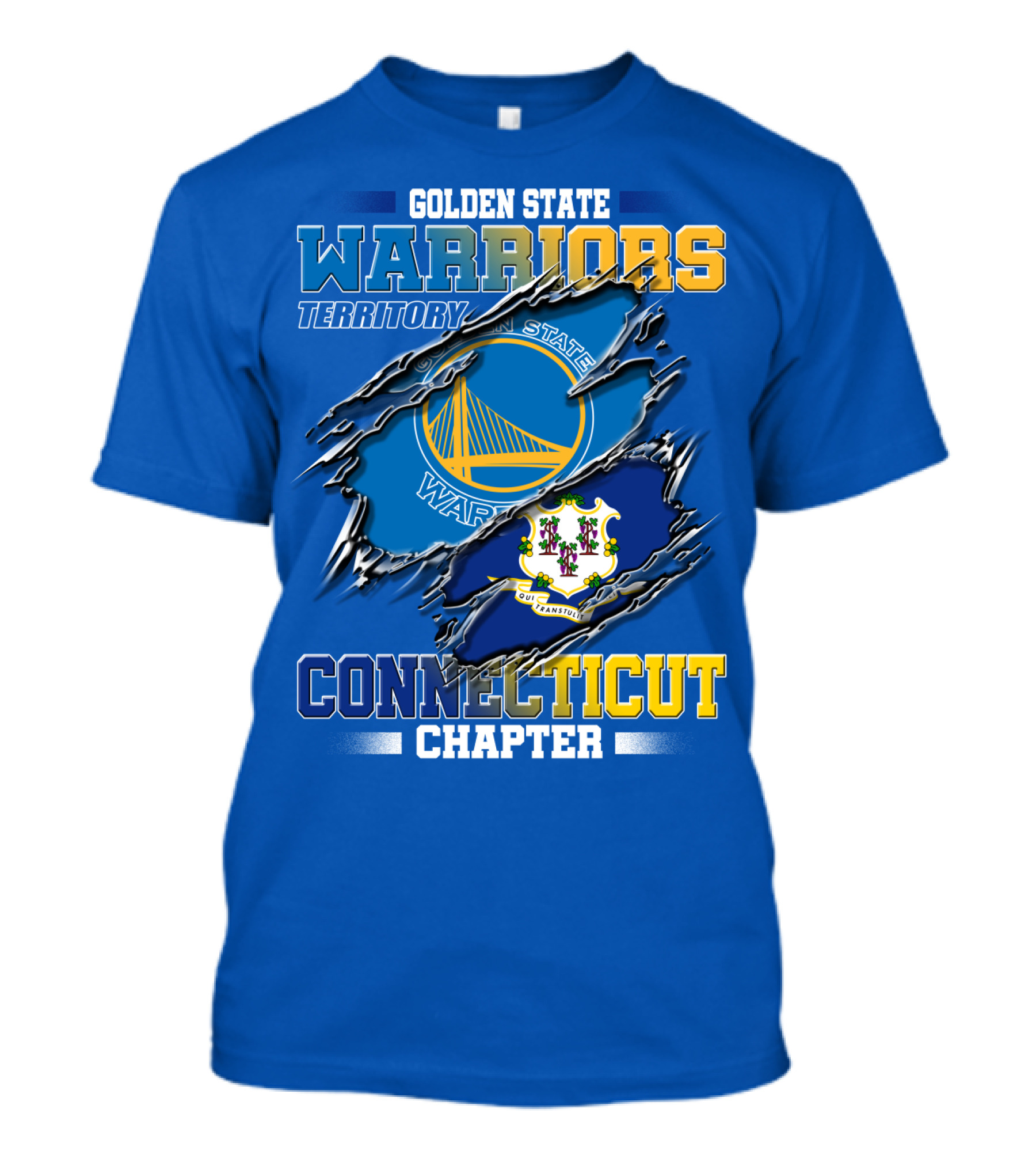 Golden State Warriors Territory Connecticut Chapter T-Shirt