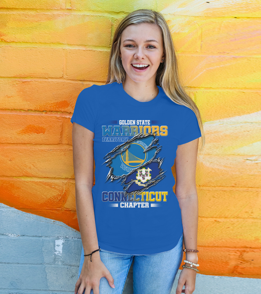 Golden State Warriors Territory Connecticut Chapter T-Shirt