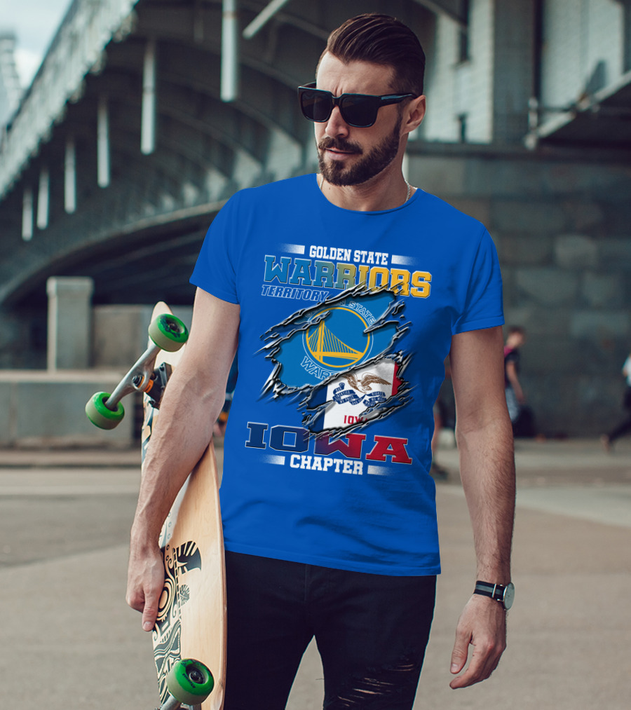 Golden State Warriors Territory Iowa Chapter T-Shirt