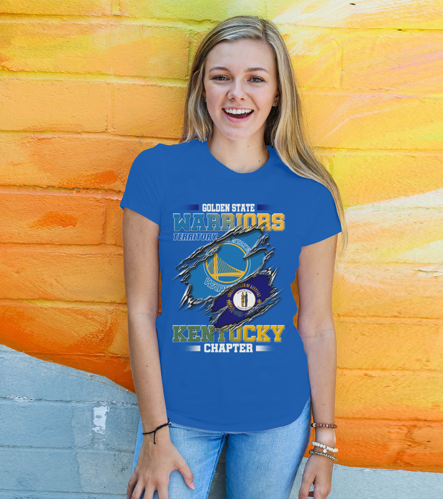 Golden State Warriors Territory Kentucky Chapter T-Shirt