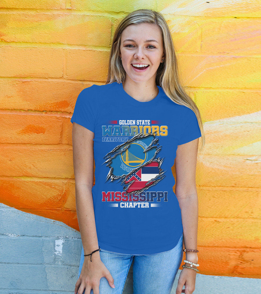Golden State Warriors Territory Mississippi Chapter T-Shirt
