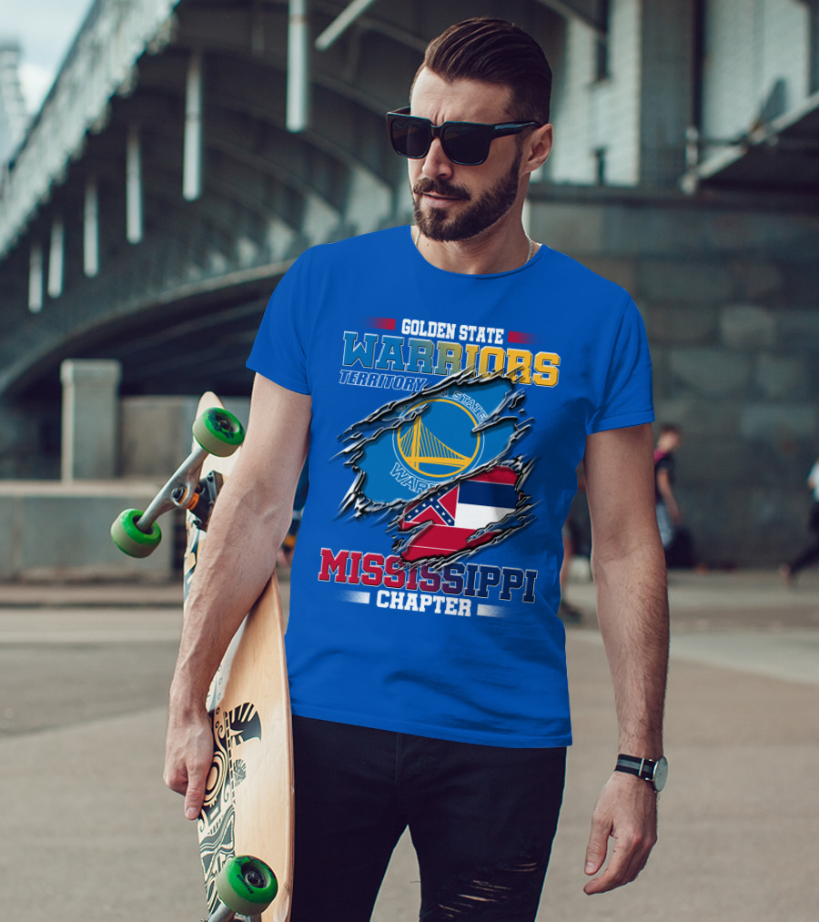 Golden State Warriors Territory Mississippi Chapter T-Shirt