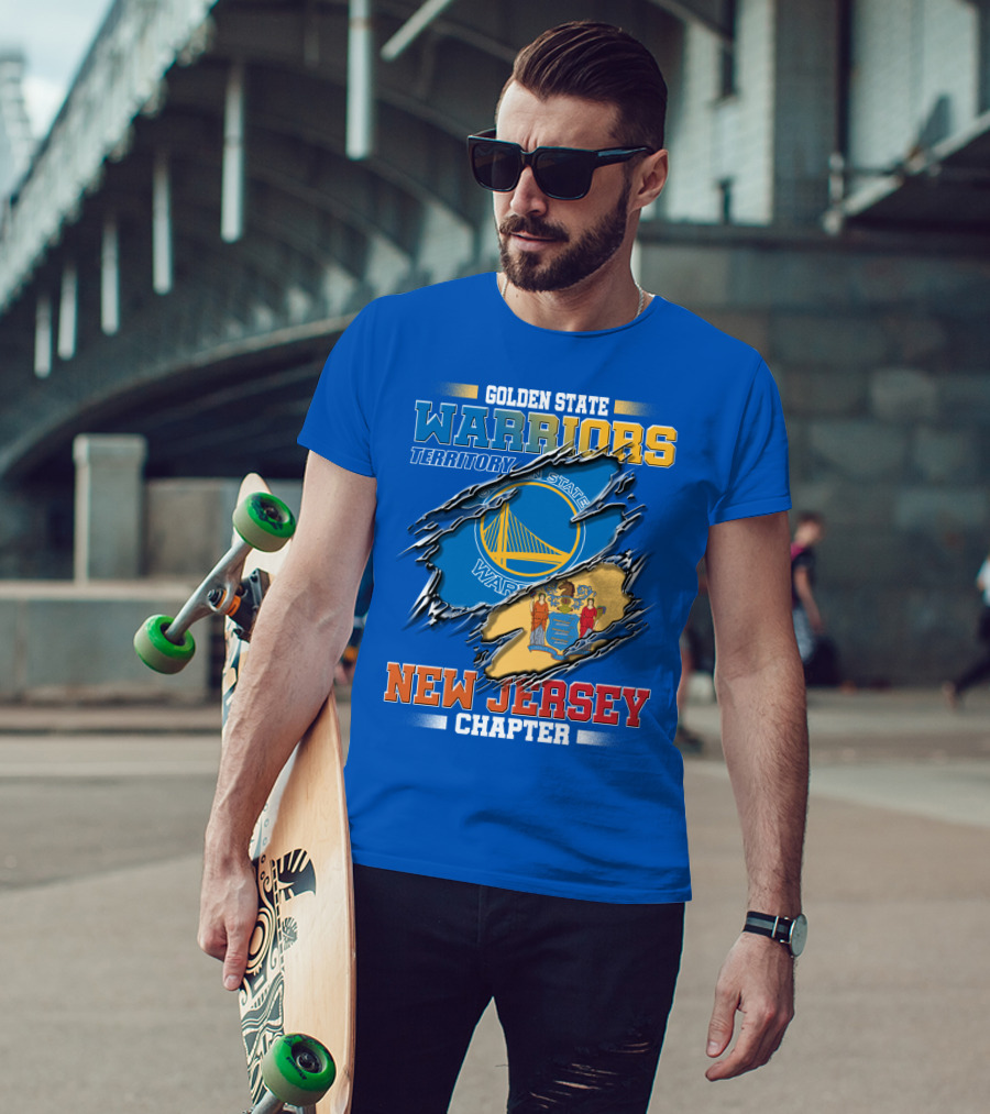 Golden State Warriors Territory New Jersey Chapter T-Shirt