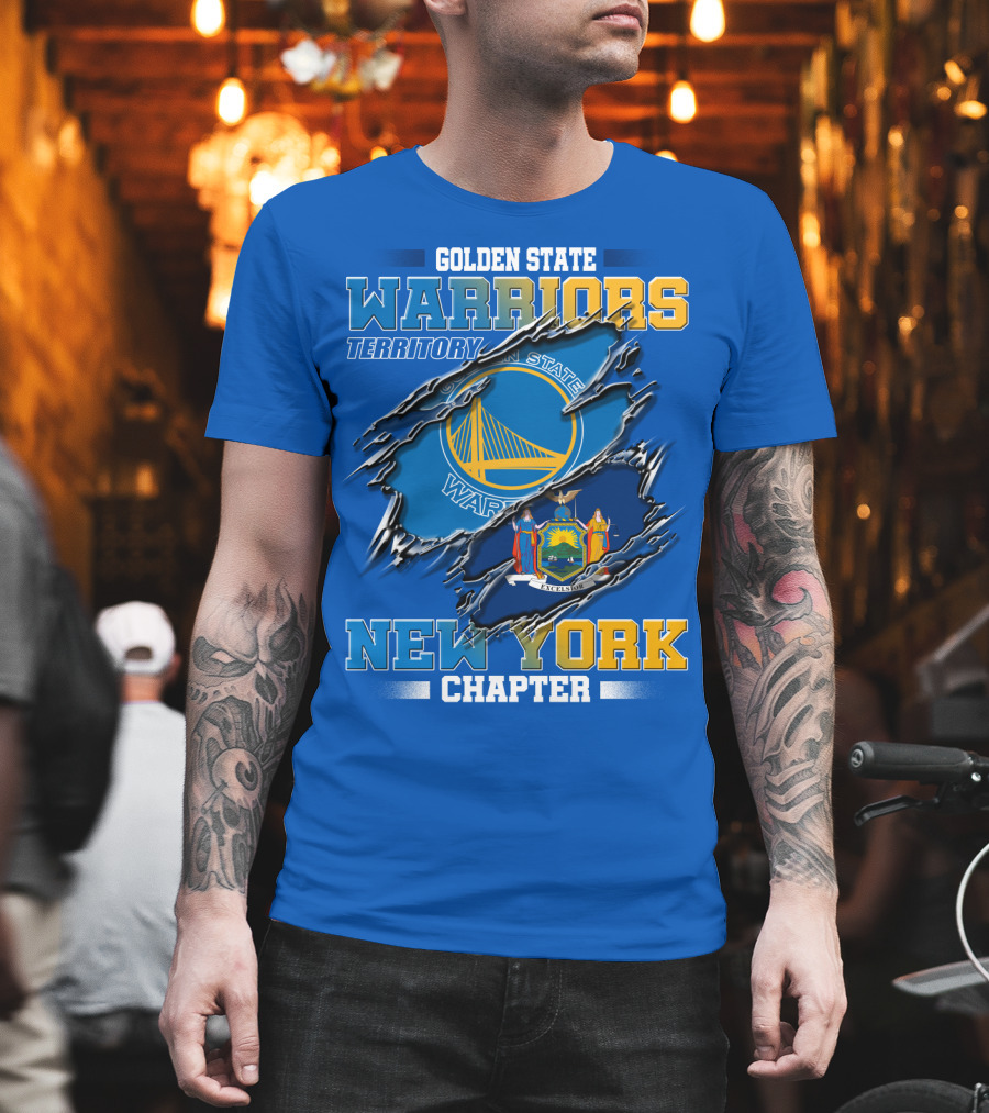 Golden State Warriors Territory New York Chapter T-Shirt
