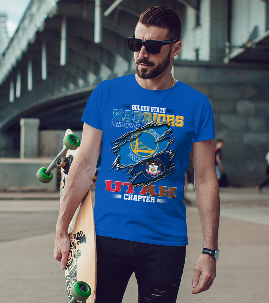 Golden State Warriors Territory Utah Chapter T-Shirt