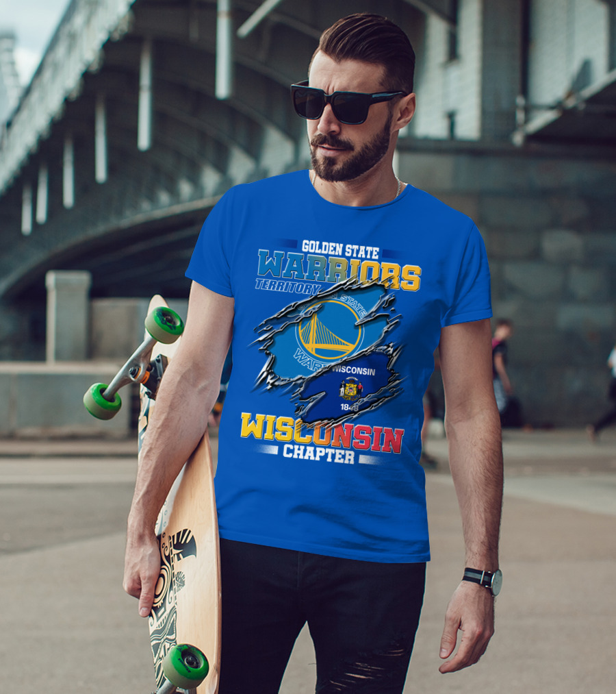 Golden State Warriors Territory Wisconsin Chapter T-Shirt