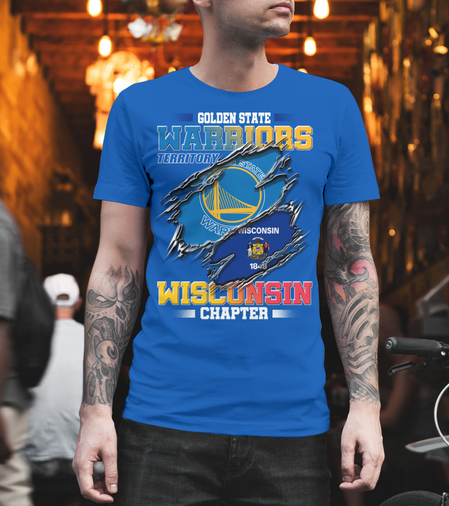 Golden State Warriors Territory Wisconsin Chapter T-Shirt