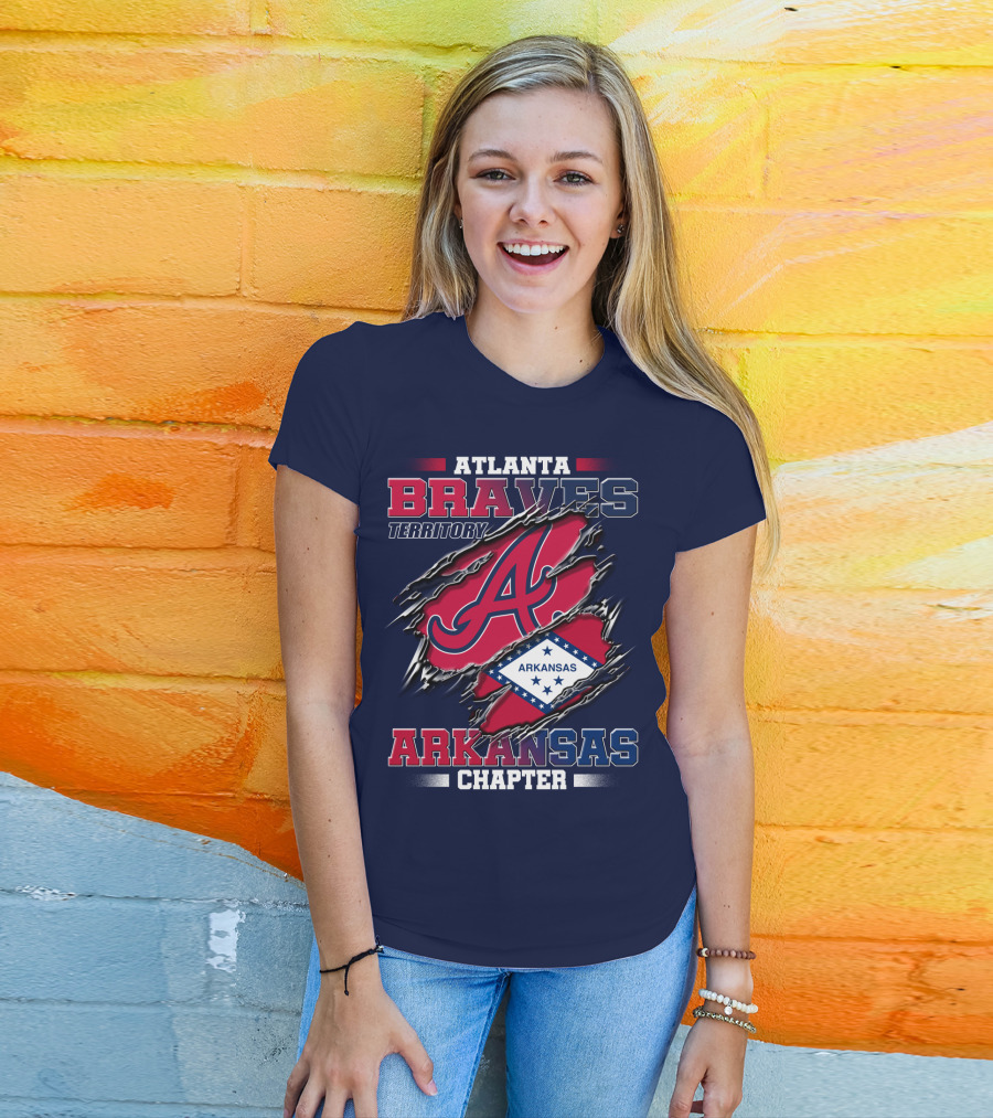 Atlanta Braves Territory Arkansas Chapter T-Shirt