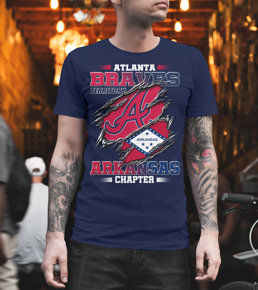 Atlanta Braves Territory Arkansas Chapter T-Shirt