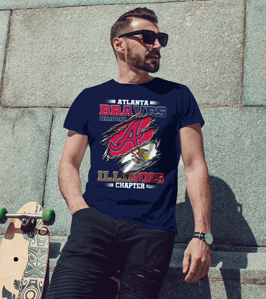 Atlanta Braves Territory Illinois Chapter T-Shirt