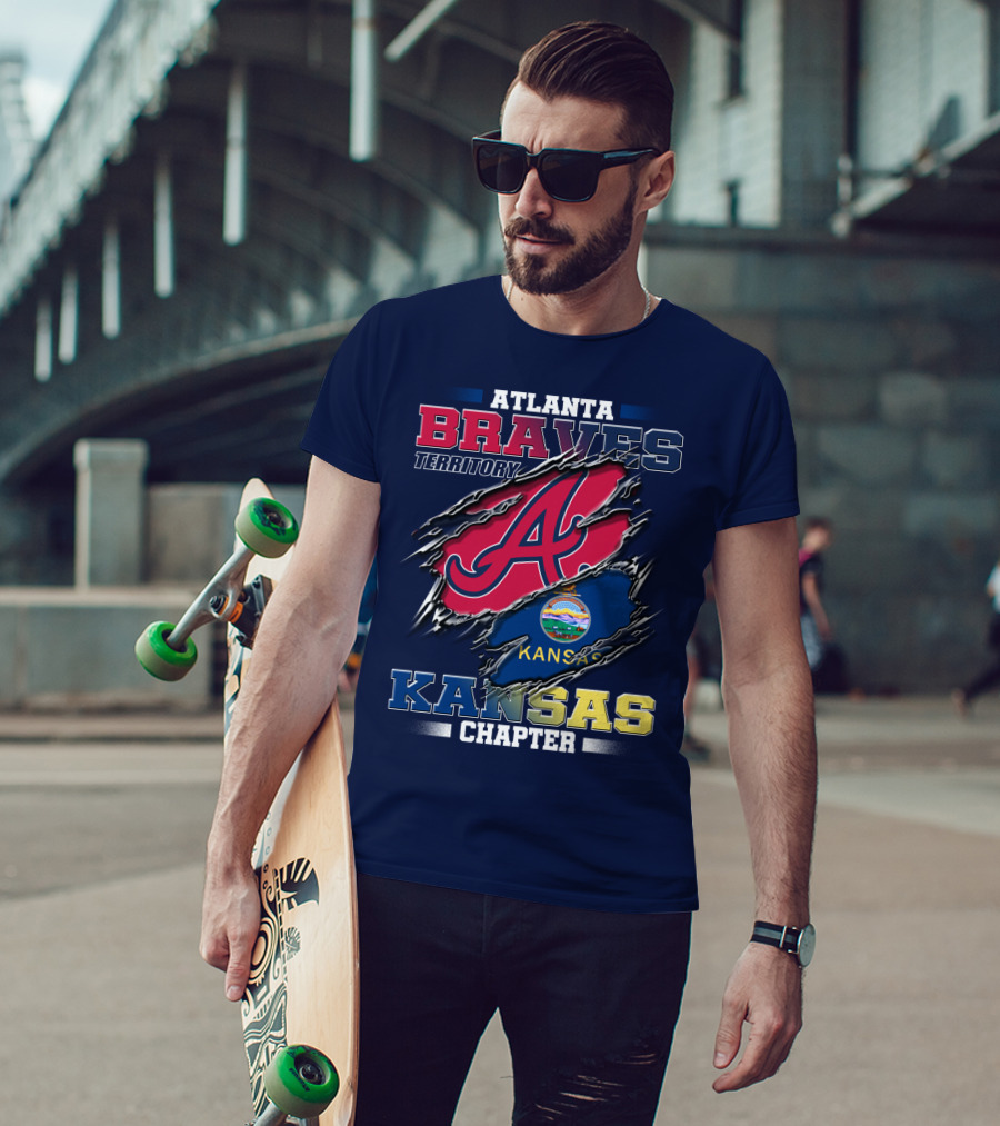 Atlanta Braves Territory Kansas Chapter T-Shirt