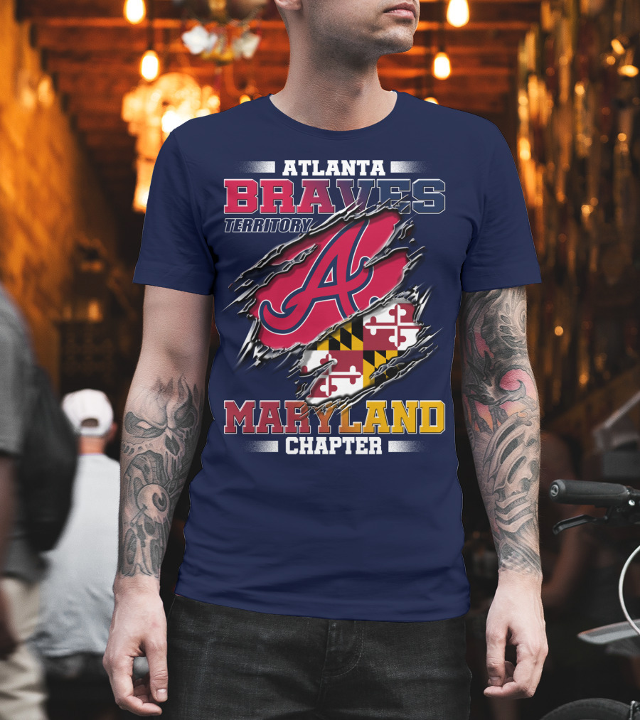 Atlanta Braves Territory Maryland Chapter T-Shirt