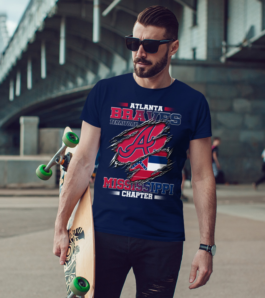 Atlanta Braves Territory Mississippi Chapter T-Shirt
