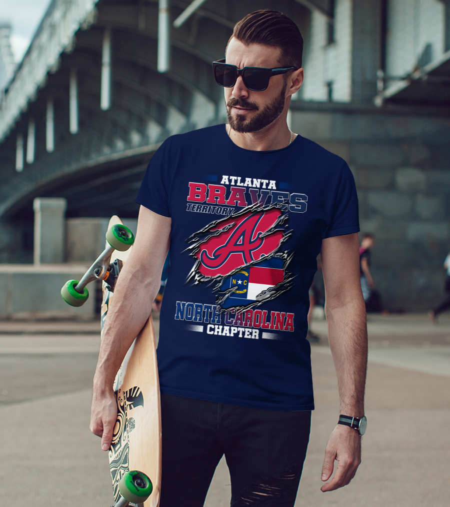 Atlanta Braves Territory North Carolina Chapter T-Shirt