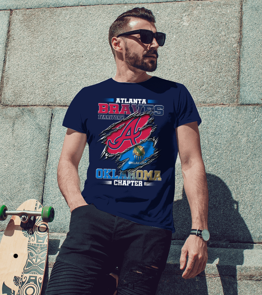 Atlanta Braves Territory Oklahoma Chapter T-Shirt