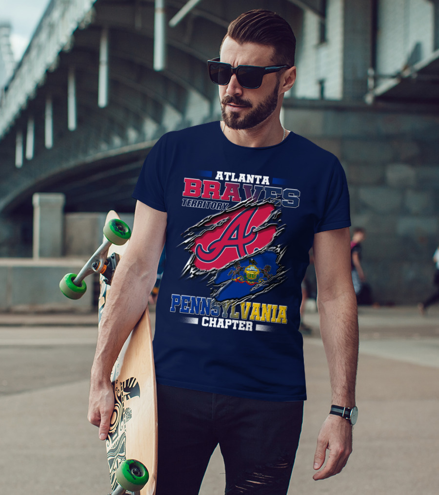 Atlanta Braves Territory Pennsylvania Chapter T-Shirt