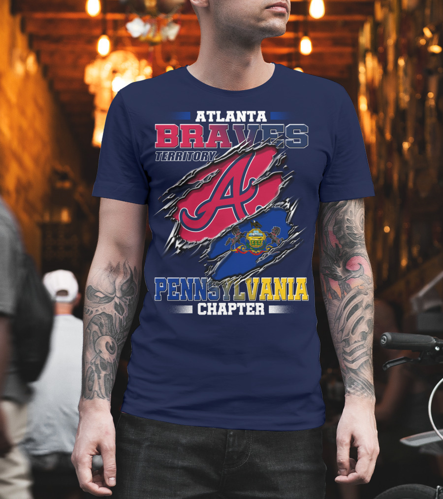 Atlanta Braves Territory Pennsylvania Chapter T-Shirt