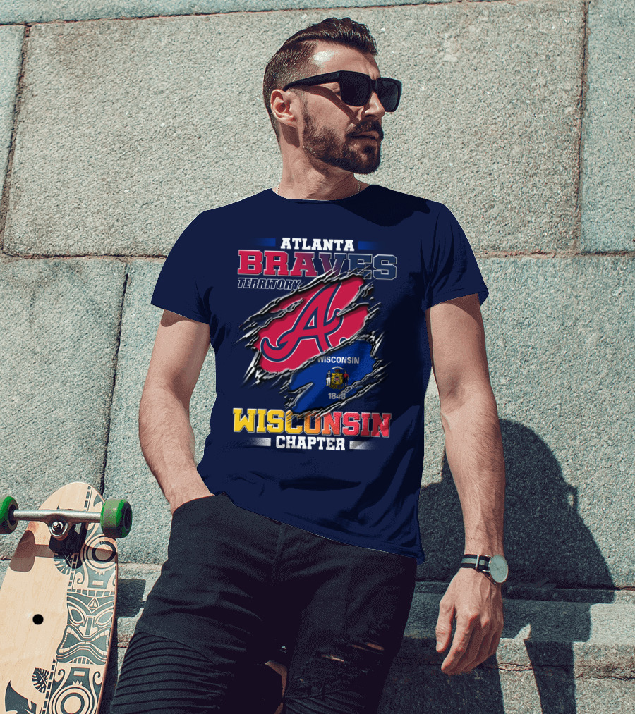 Atlanta Braves Territory Wisconsin Chapter 1848 T-Shirt