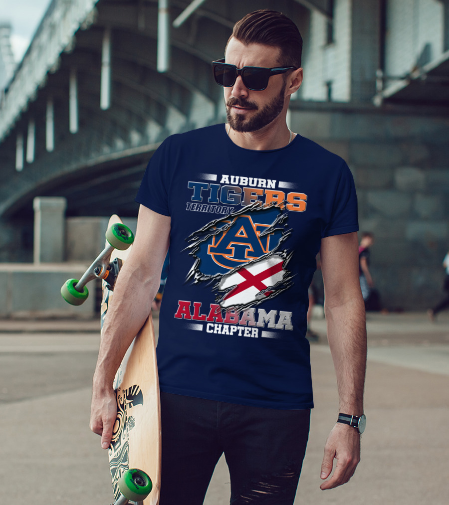 Auburn Tigers Territory Alabama Chapter T-Shirt