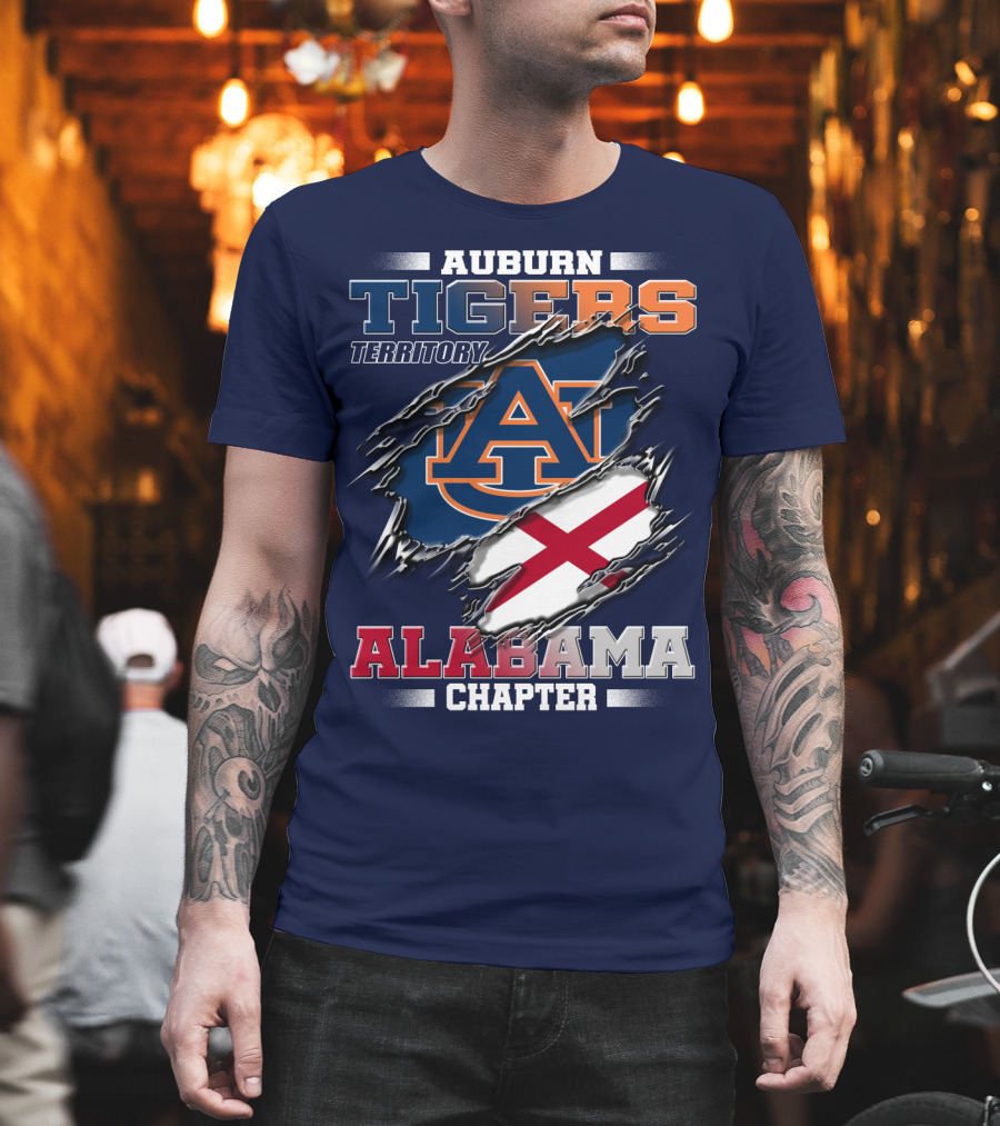 Auburn Tigers Territory Alabama Chapter T-Shirt