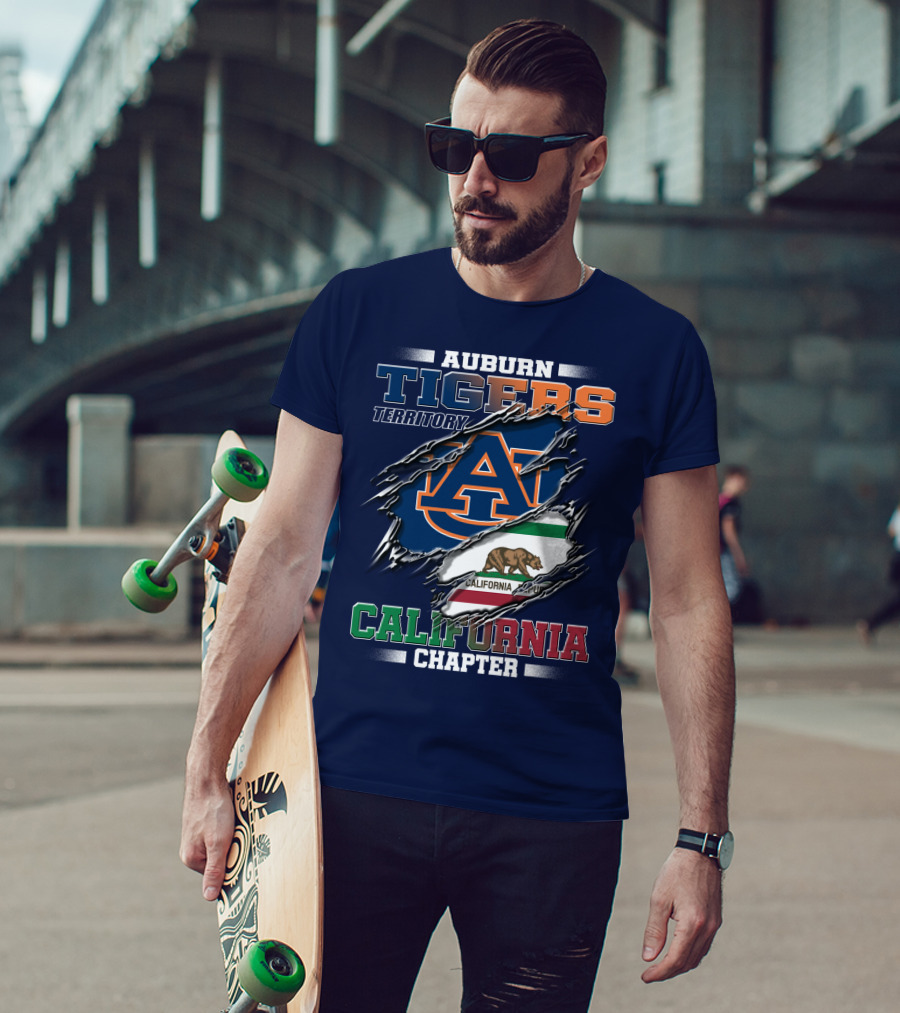 Auburn Tigers Territory California Chapter T-Shirt