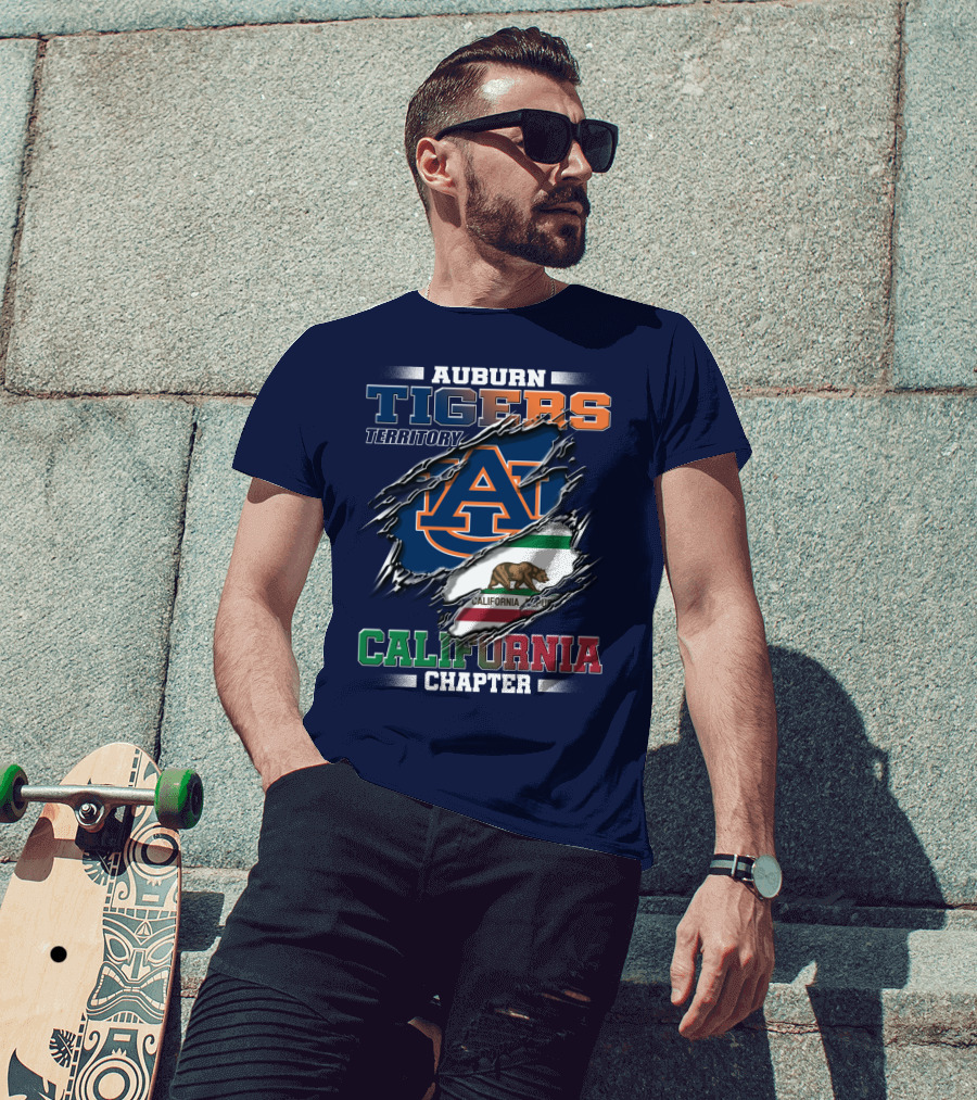 Auburn Tigers Territory California Chapter T-Shirt