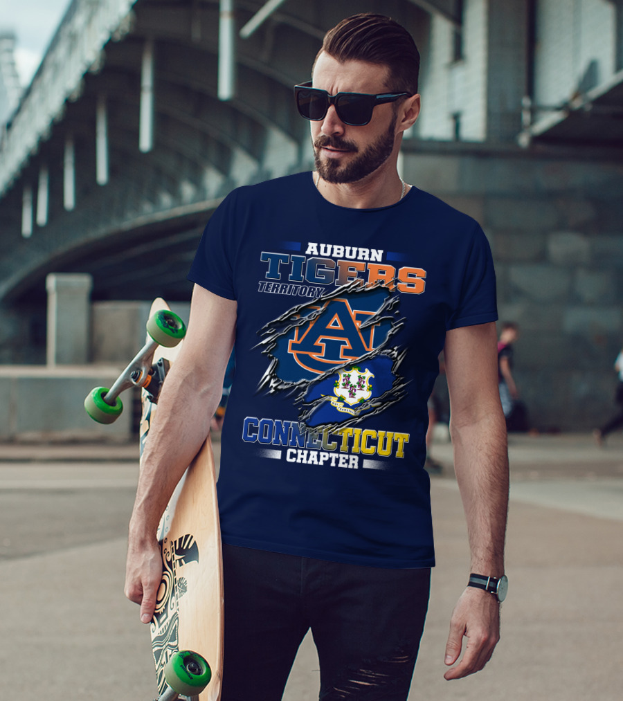 Auburn Tigers Territory Connecticut Chapter T-Shirt