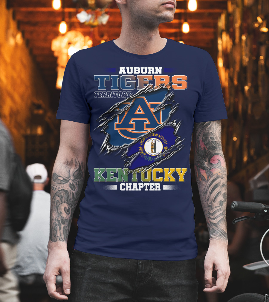 Auburn Tigers Territory Kentucky Chapter T-Shirt