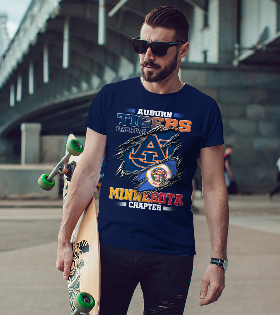 Auburn Tigers Territory Minnesota Chapter T-Shirt