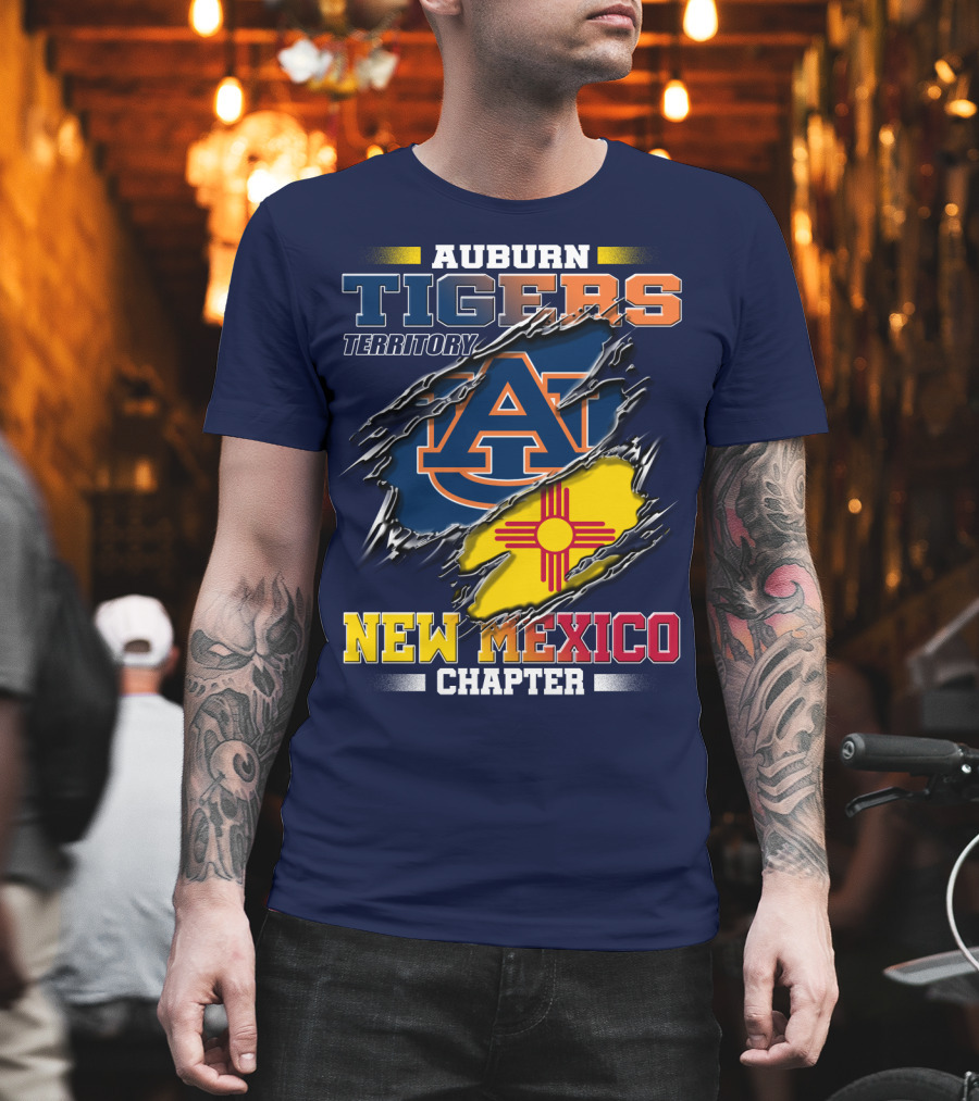 Auburn Tigers Territory New Mexico Chapter T-Shirt