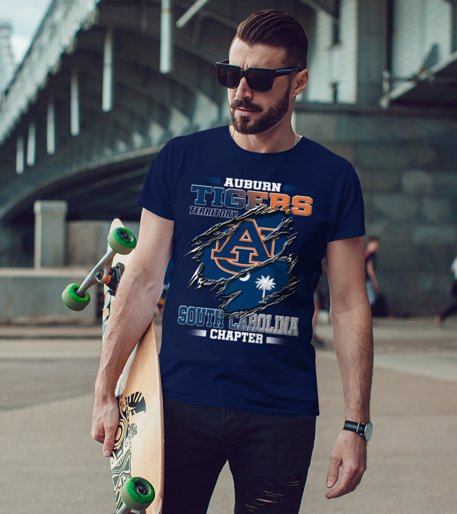 Auburn Tigers Territory South Carolina Chapter T-Shirt