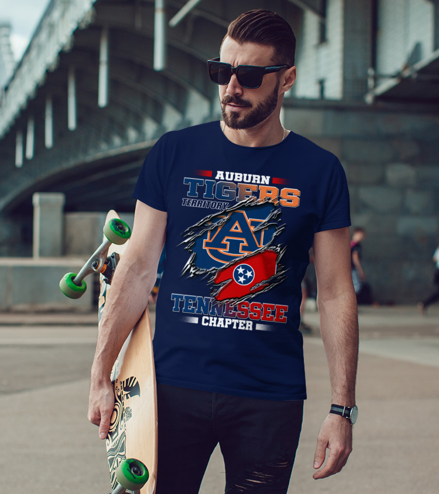 Auburn Tigers Territory Tennessee Chapter T-Shirt
