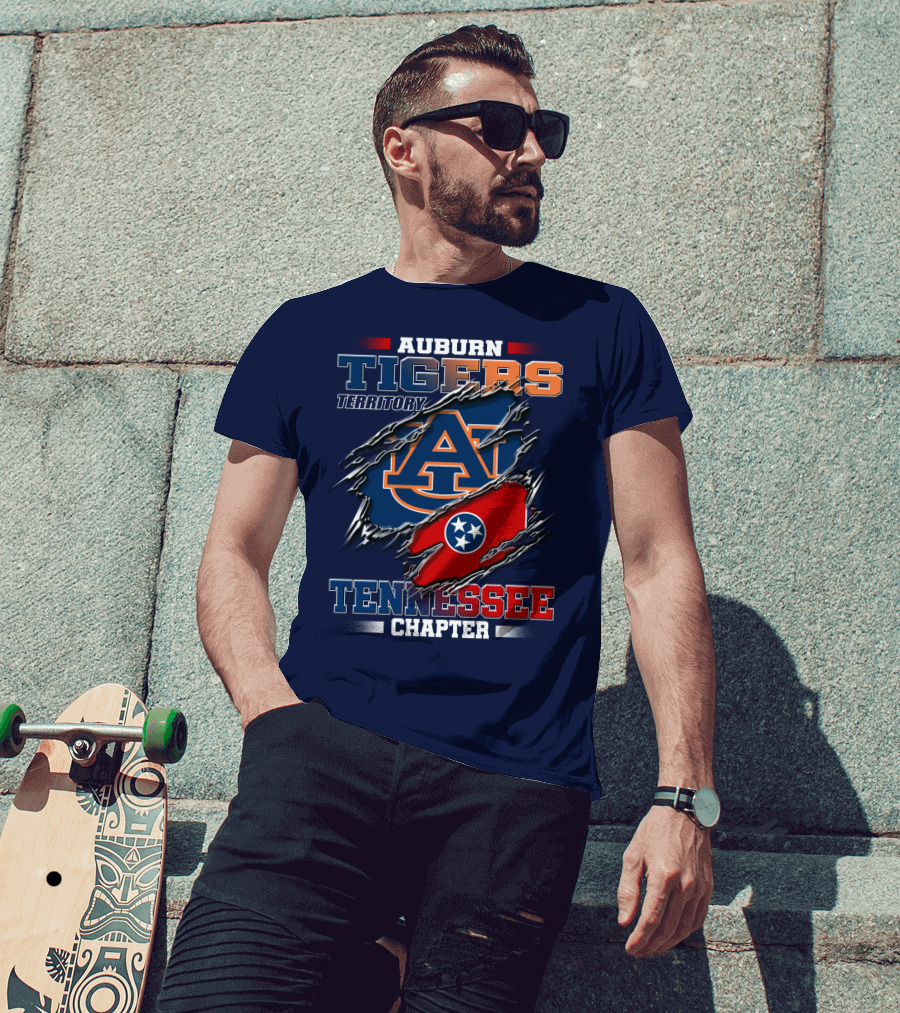Auburn Tigers Territory Tennessee Chapter T-Shirt